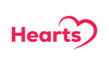 Hearts.GG - Creative brandable domain for sale